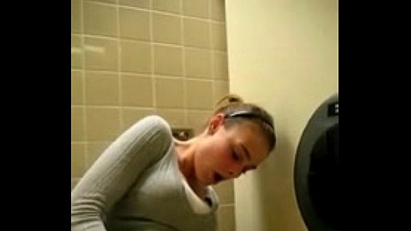 she masturbating in public toliet