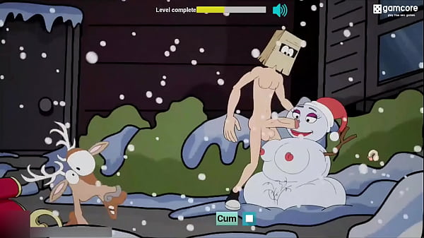 Fuckerman –  Fucking Santa in the Ass in Cold Xmas Snow