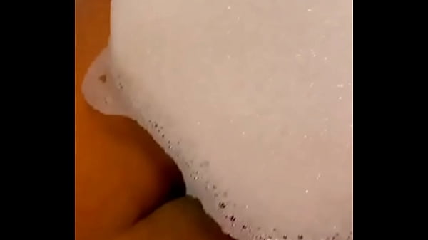 Soap lather covering my cat