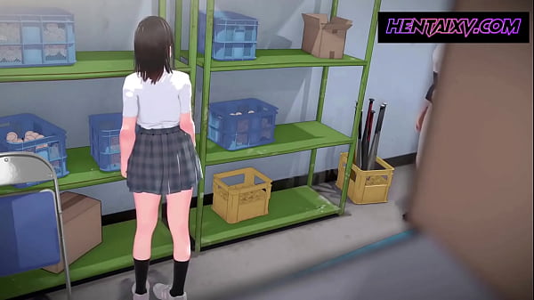 GangBang in PUBLIC Bathroom – Hentai [Subtitled]