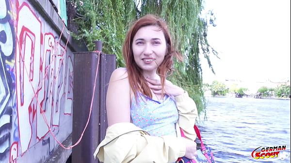 GERMAN SCOUT – Big Dick in Ass for Short Teen Angie Elif at Casting Fuck